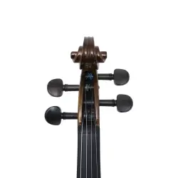 VANETTA VL-3 / 3/4 Masif Ağaç Keman (Abanoz Kulak ve Aksam ) - 5