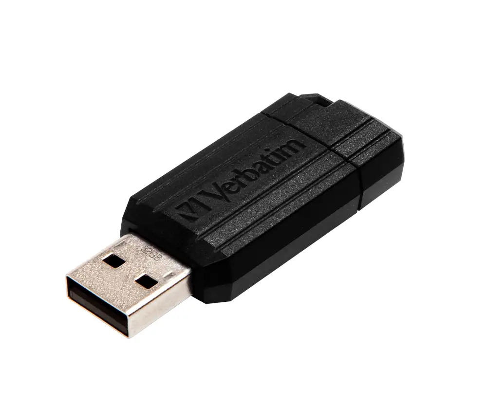 Verbatim 32GB PinStripe USB Sürücü - 1