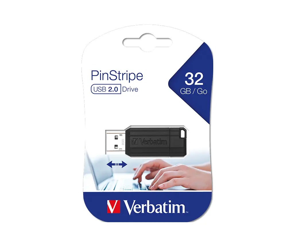 Verbatim 32GB PinStripe USB Sürücü - 2
