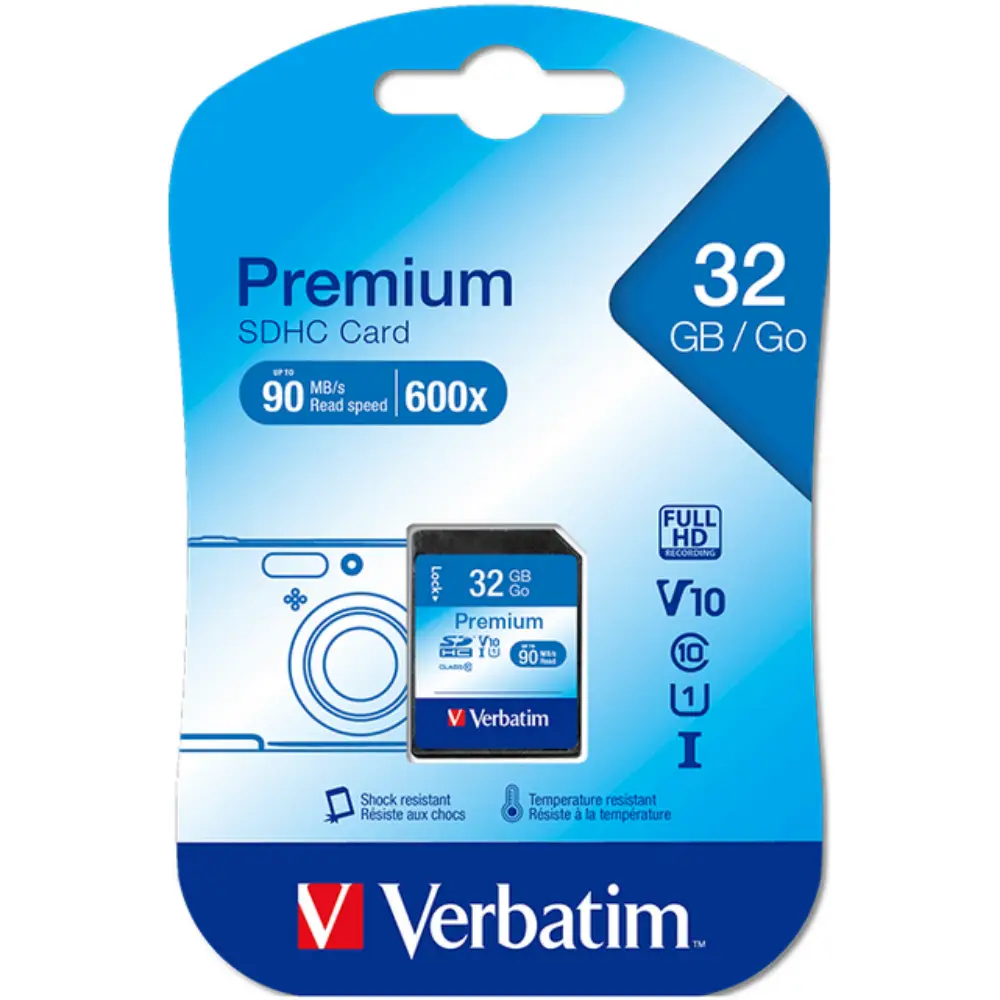 Verbatim Premium U1 SDHC 32GB Hafıza Kartı - 1