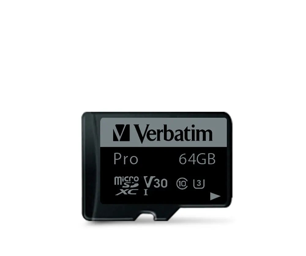 Verbatim Pro U3 64GB Micro SDXC Hafıza Kartı - 2