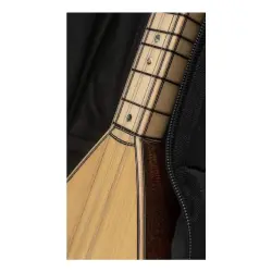 Wagon 01 Serisi Uzun Sap Bağlama Saz Çantası (Siyah) - 3