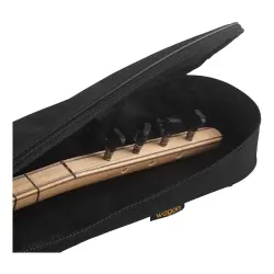 Wagon 01 Serisi Uzun Sap Bağlama Saz Çantası (Siyah) - 8