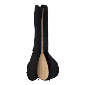 Wagon 02 Serisi Uzun Sap Bağlama Saz Çantası (Siyah) - 1