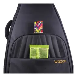 Wagon 04 Serisi Akustik Gitar Çantası (Siyah) - 9