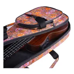 Wagon 04 Serisi Soprano Ukulele Çantası (Bloom) - 3