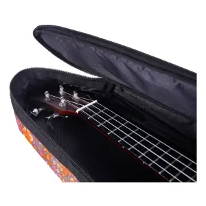 Wagon 04 Serisi Soprano Ukulele Çantası (Bloom) - 4