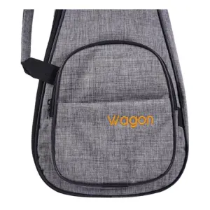 Wagon 04 Serisi Soprano Ukulele Çantası (Gri) - 8