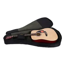 Wagon 05 Serisi Akustik Gitar Çantası (Siyah) - 5