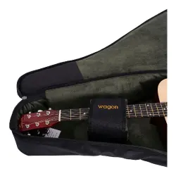 Wagon 05 Serisi Akustik Gitar Çantası (Siyah) - 6