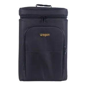 Wagon Case 02 Serisi Sırt Taşıma Cajon Çantası - Siyah - 1