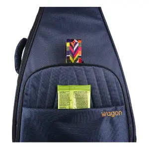 Wagon Case 04 Serisi Akustik Dreadnought Gitar Çantası - Mavi - 4