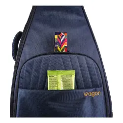 Wagon Case 04 Serisi Akustik Dreadnought Gitar Çantası - Siyah - 4