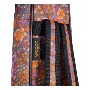 Wagon Case 04 Serisi Concert Ukulele Çantası - Hibiskus Mavi - 8