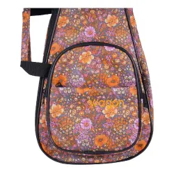 Wagon Case 04 Serisi Concert Ukulele Çantası - Hibiskus Pembe - 4