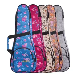 Wagon Case 04 Serisi Tenor Ukulele Çantası - Hibiskus Pembe - 2