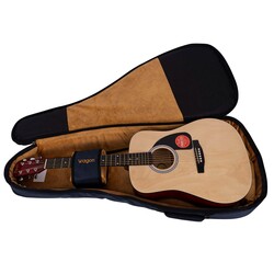 Wagon Case 05 Serisi Akustik Gitar Taşıma Çantası - Mavi - 6