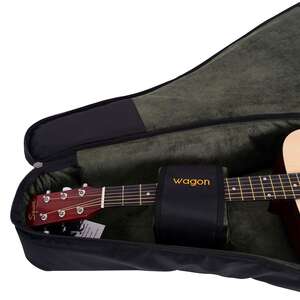 Wagon Case 05 Serisi Akustik Gitar Taşıma Çantası - Siyah - 7