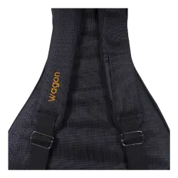 Wagon Case 05 Serisi Kesik Kasa Ud Çantası - Siyah - 5