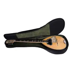 Wagon Case 05 Serisi Yunan Buzuki Taşıma Çantası - Siyah - 5