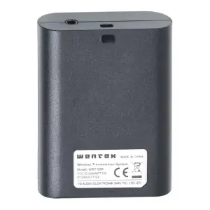 Wertex WRT-50R UHF Kablosuz Tur Rehberi Verici Ünitesi (32 Kanal) - 2