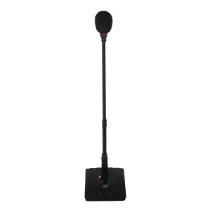 West Sound MM 55 Kablolu Işıklı Gonglu Kürsü Mikrofonu (Volüm Kontrollü) - 1