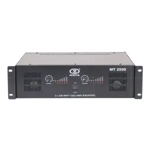 West Sound MT 2500 2x250W / 100V Stereo Güç Amplifikatörü - 1