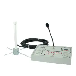 West Sound MT 3101 B-10 10 Bölgeli VHF-UHF Anons Verici Ünitesi (BTK Onaylı) - 1