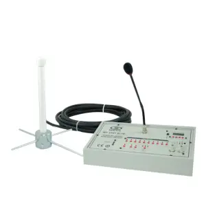 West Sound MT 3101 B-10 10 Bölgeli VHF-UHF Anons Verici Ünitesi (BTK Onaylı) - 1