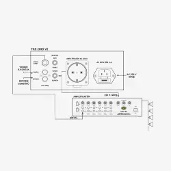 West Sound TKS 209 D V2 USB Girişli Akıllı Okul Saati - 4