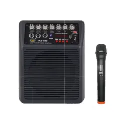 West Sound TKS 6 DC Portatif Şarjlı Mikserli Amplifikatör (El Mikrofonlu) - West Sound