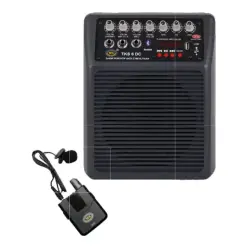 West Sound TKS 6 DC Portatif Şarjlı Mikserli Amplifikatör (Telsiz Mikrofonlu) - West Sound