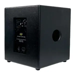 West Sound TKS SUB 12 DSP CUBE 12 inç Aktif Subbas Boyalı Ahşap Kabin Küp Hoparlör (Dahili DSP Amplifikatörlü) - 1