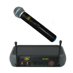 West Sound TM 100 E Tek El Telsiz Mikrofon Seti - West Sound
