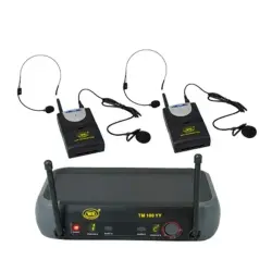 West Sound TM 100 YY Çift Yaka Telsiz Mikrofon Seti - West Sound