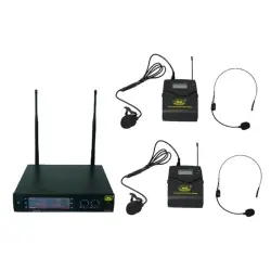 West Sound TM 200 YY Çift Yaka Telsiz Mikrofon Seti - West Sound