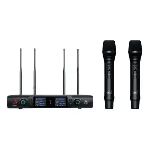 West Sound TM 250 EE Çift El UHF Kablosuz Mikrofon Sistemi - 1