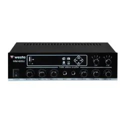 Westa WM-605U 2 Bölgeli 100W/100V Mikser Amfi - 1