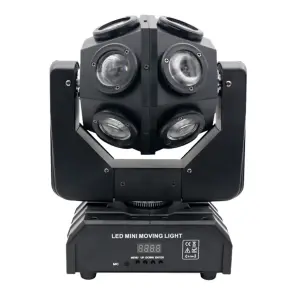 Wieder WR-033 120W Pocket Beam 12PCS RGBW Moving Head - 1