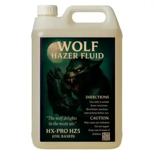 Wolf HX-PRO HZ5 Yağ Bazlı Hazer Likiti - 1