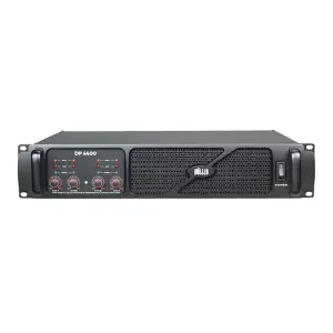 Wöller DP-4400 Profesyonel 4 Kanal Güç Amplifikatörü (2x2200W / 2Ω - 4x1100W Bridge) - 1