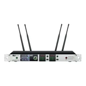 Wöller DW-3000YY Çift Kanallı Yaka Mikrofon Seti (True Diversity UHF Dijital Modülasyon) - 2