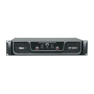 Wöller SP-2200 Profesyonel 2 Kanal Güç Amplifikatörü (2200W Bridge / 2x1100W 2Ω) - 1