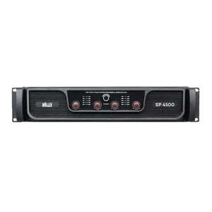 Wöller SP-4500 Profesyonel 4 Kanal Güç Amplifikatörü (2×2200W Bridge / 4×1100W 2Ω) - Wöller