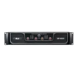 Wöller SP-4500 Profesyonel 4 Kanal Güç Amplifikatörü (2×2200W Bridge / 4×1100W 2-ohm) - Wöller