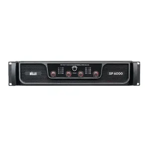 Wöller SP-6000 Profesyonel 4 Kanal Güç Amplifikatörü (2×3000W Bridge / 4×1500W 2Ω) - 1