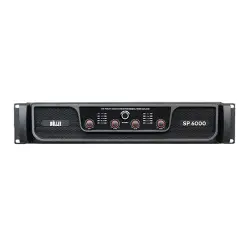 Wöller SP-6000 Profesyonel 4 Kanal Güç Amplifikatörü (2×3000W Bridge / 4×1500W 2-ohm) - Wöller