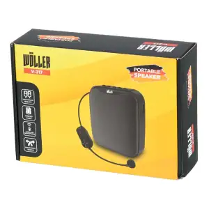 Wöller V-317 Taşınabilir Bluetooth Hoparlörlü Ses Sistemi (Kablosuz Kafa Mikrofonlu) - 8