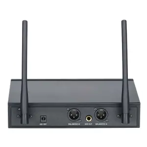 Wöller W-102EY Çift Kanallı Kablosuz El ve Yaka Mikrofonu Seti (UHF Dijital Modülasyon) - 2