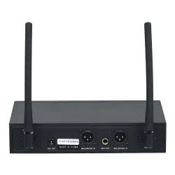 Wöller W-102YY Çift Kanallı Kablosuz Yaka Mikrofonu Seti (UHF Dijital Modülasyon) - 3